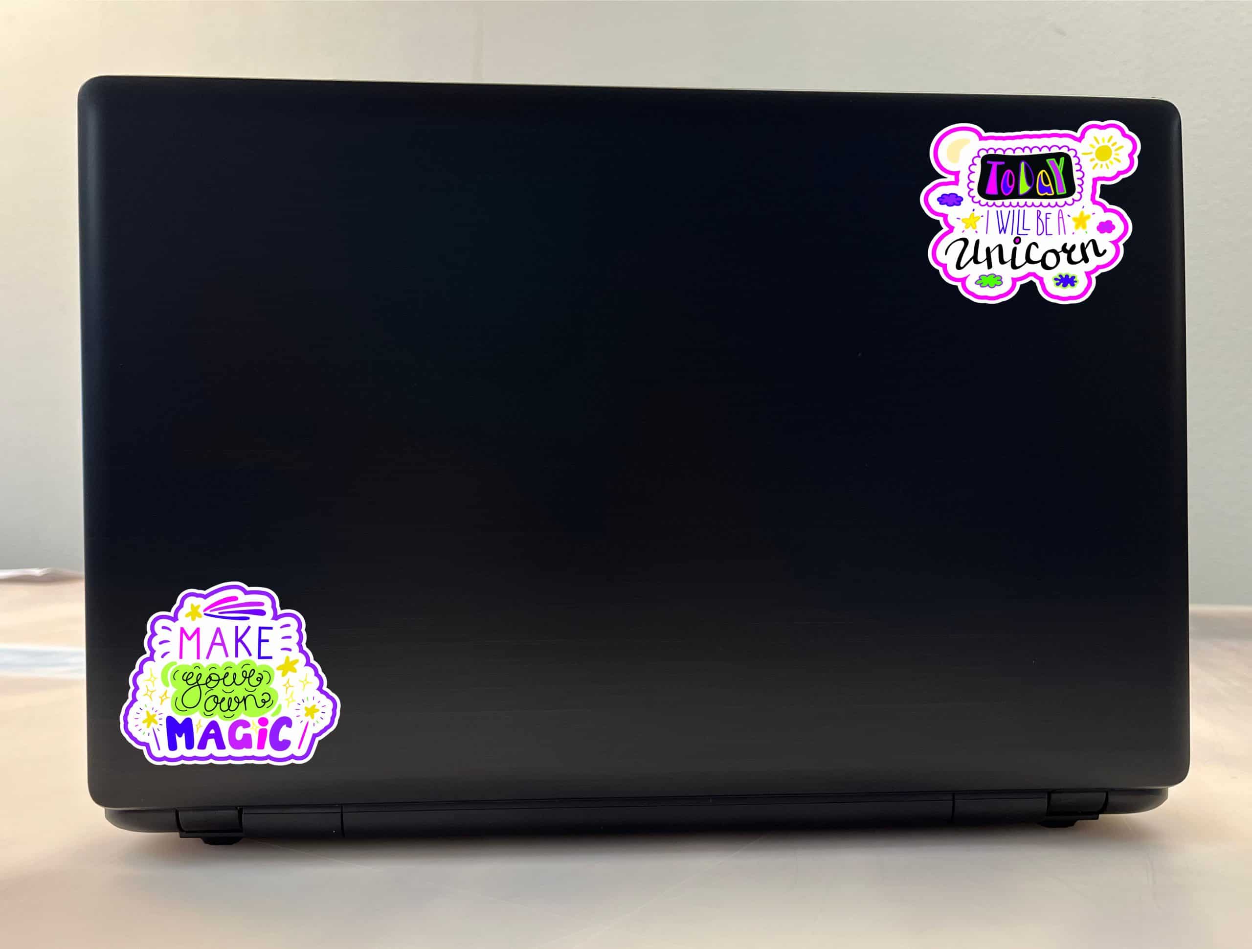 cloud shapes, stars, celestial motifs - vinyl removable sticker