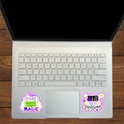 cloud shapes, stars, celestial motifs - vinyl removable sticker