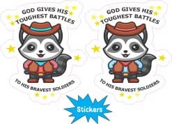 Raccoon Sticker
