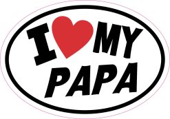 oval border, heart symbol, bold typography - vinyl removable sticker