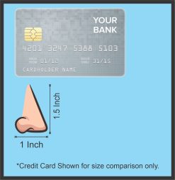 realistic nose shapes, flesh tone coloring, detailed shading - vinyl removable sticker