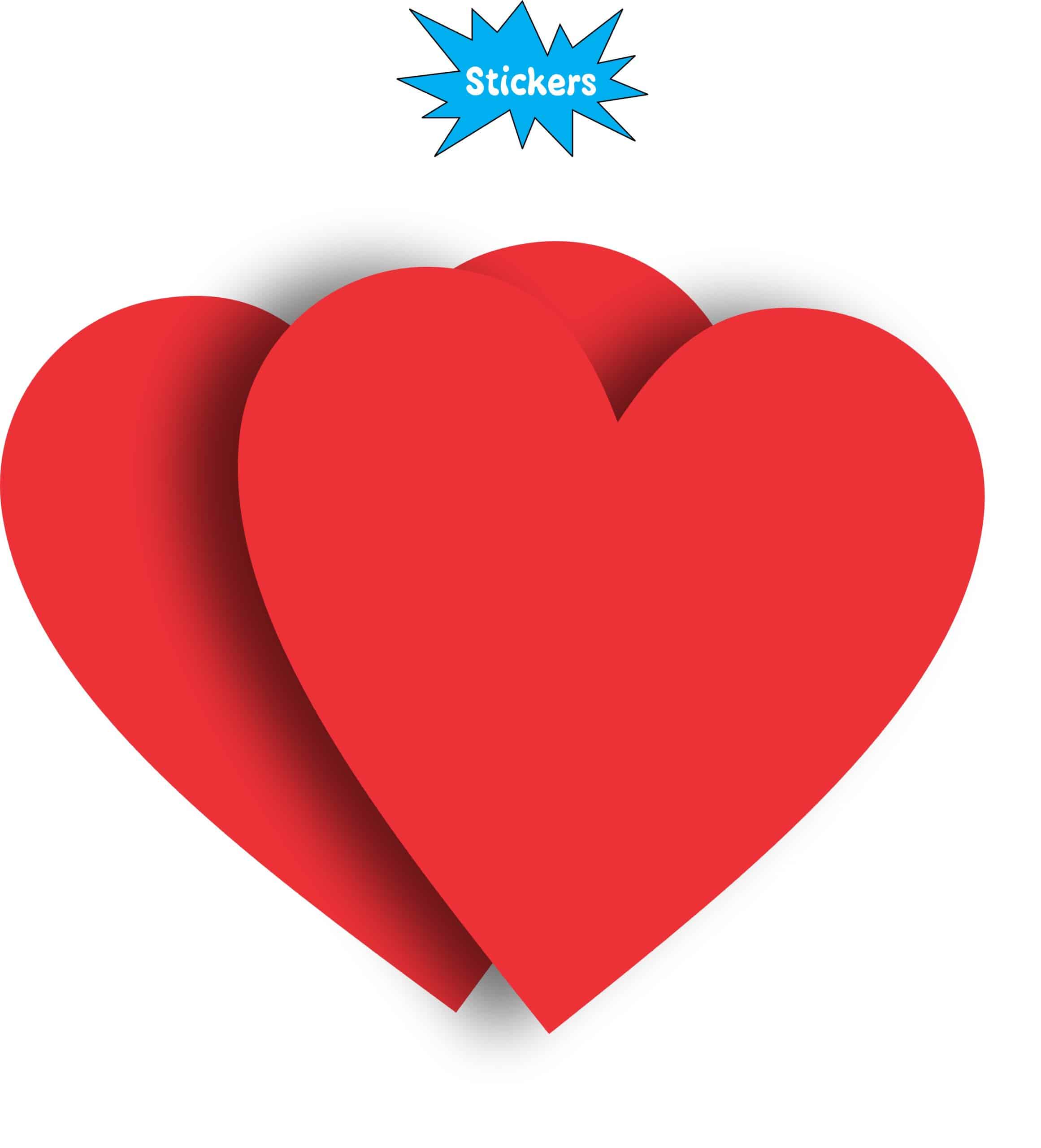Heart Stickers