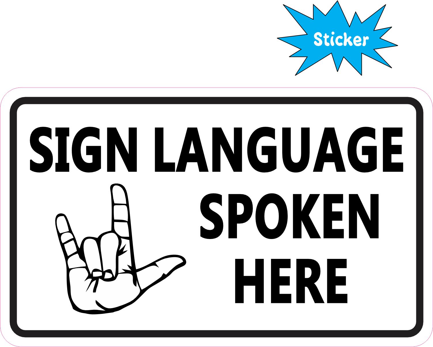 Sign Sticker
