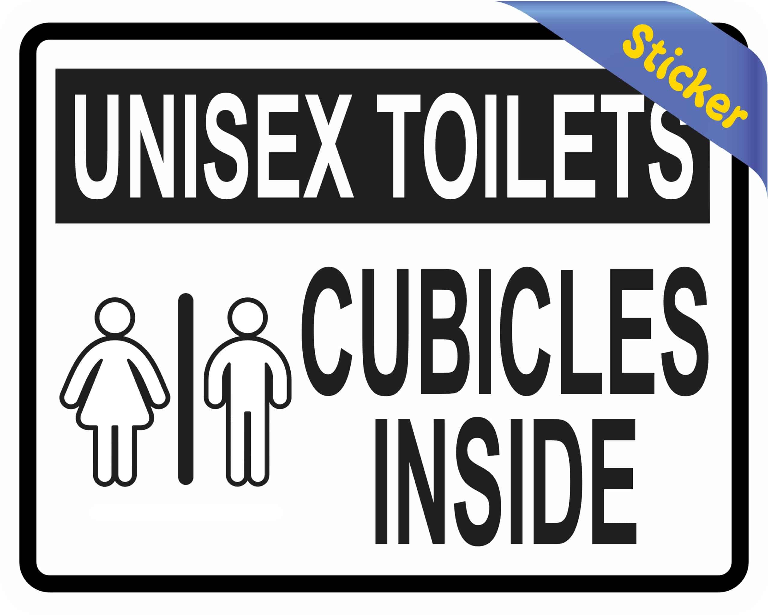 Bathroom Sticker