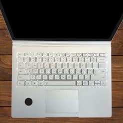 solid black circles, minimalist design, uniform shape - vinyl removable sticker