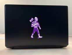 lumberjack mascot, SFA axe, university branding - vinyl removable sticker