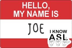 ASL Stickers