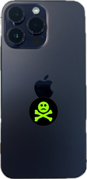 skull and crossbones, sad facial expression, circular badges - vinyl removable sticker
