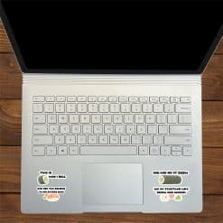 cartoon sushi rolls, cute food characters, pun text - vinyl removable sticker