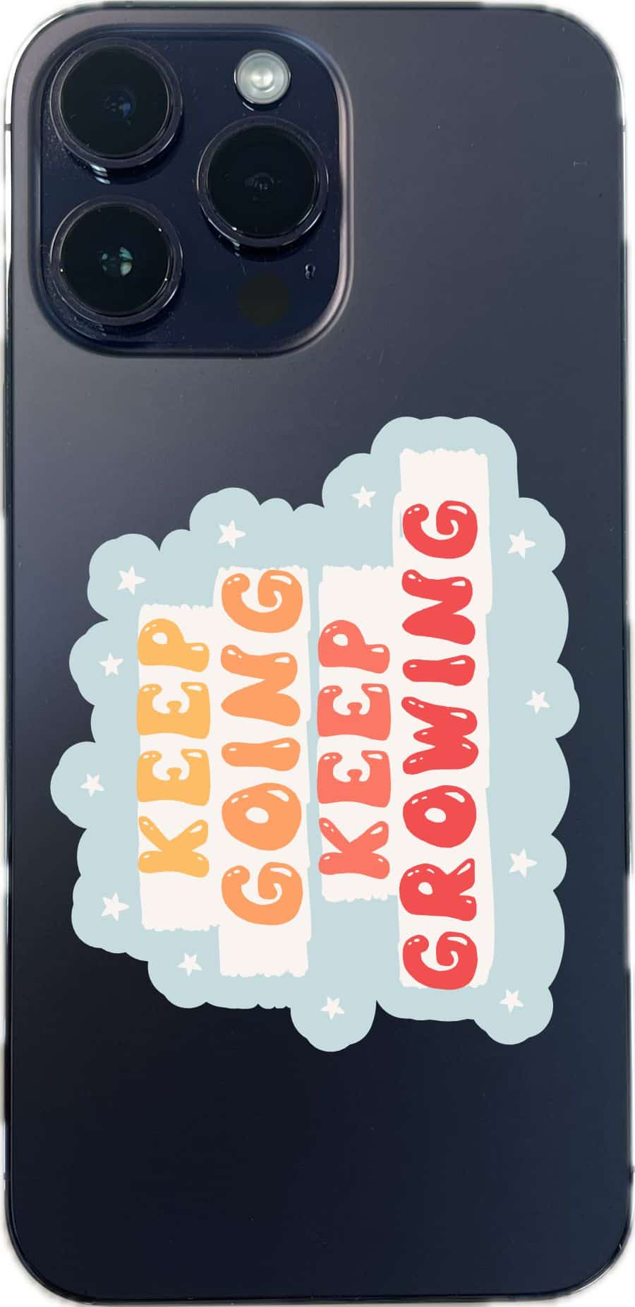 cloud borders, decorative flowers, stars - vinyl removable sticker