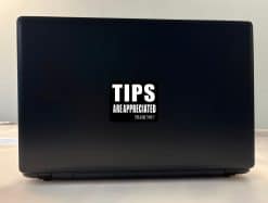 bold typography, high contrast colors, professional layout - vinyl removable sticker