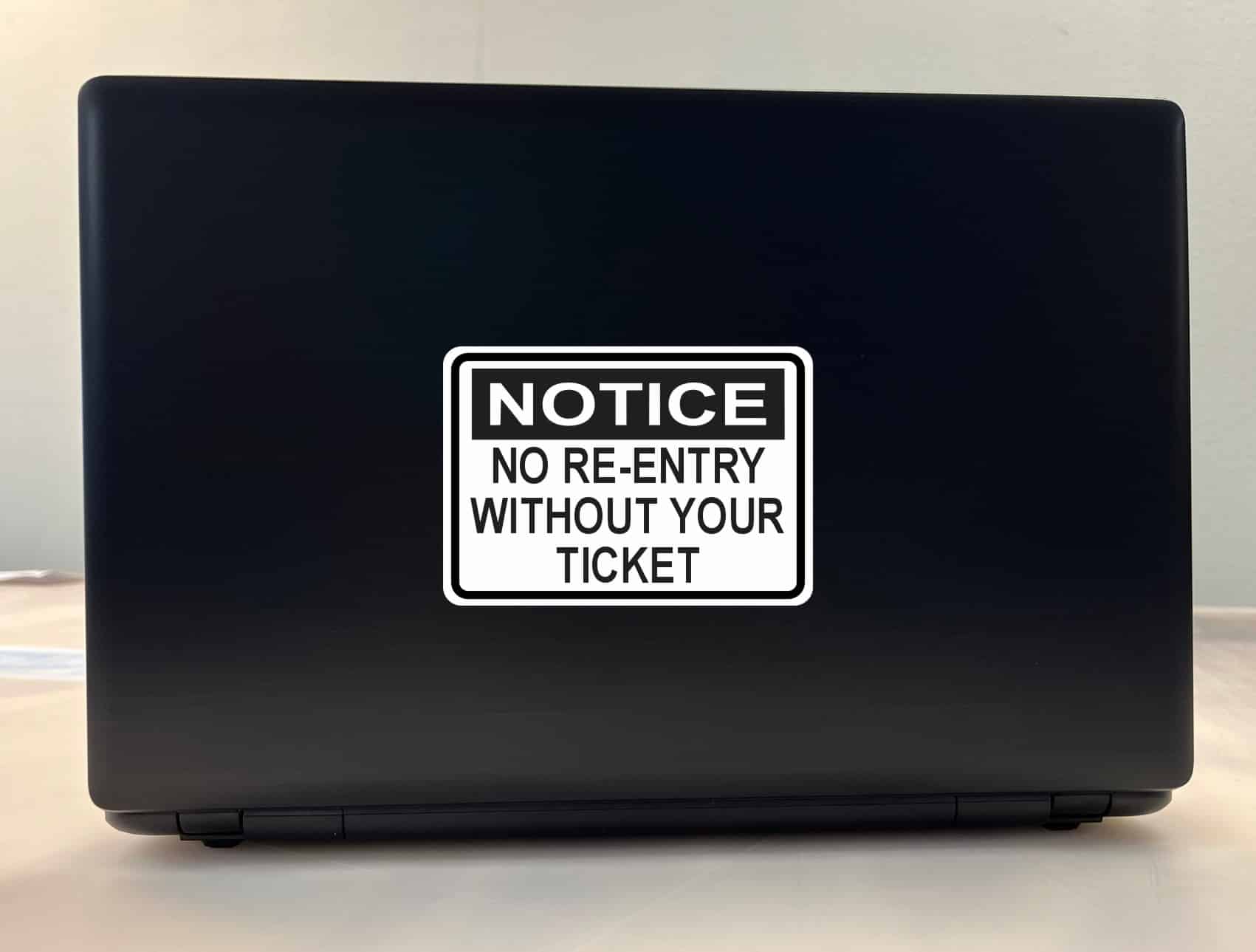 bold typography, high contrast colors, professional layout - vinyl removable sticker
