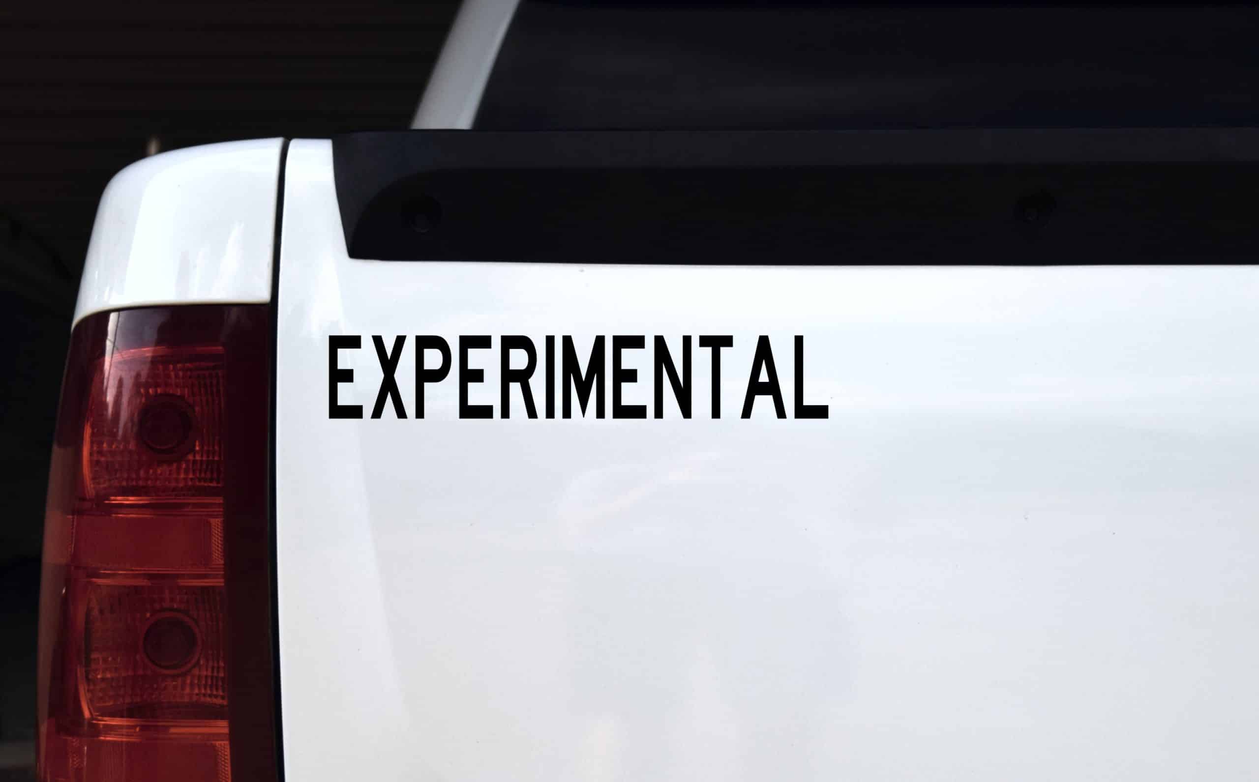bold typography, high contrast lettering, clean background - vinyl removable sticker
