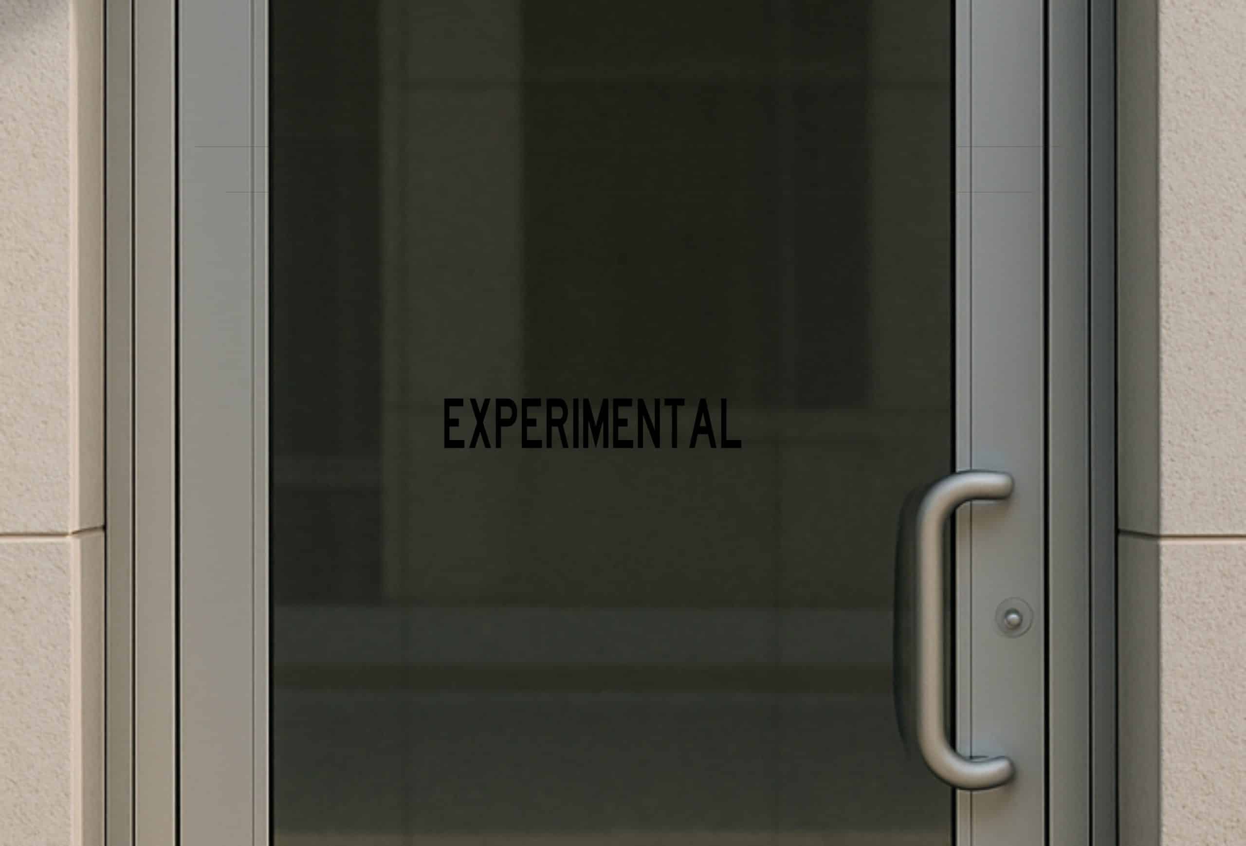 bold typography, high contrast lettering, clean background - vinyl removable sticker