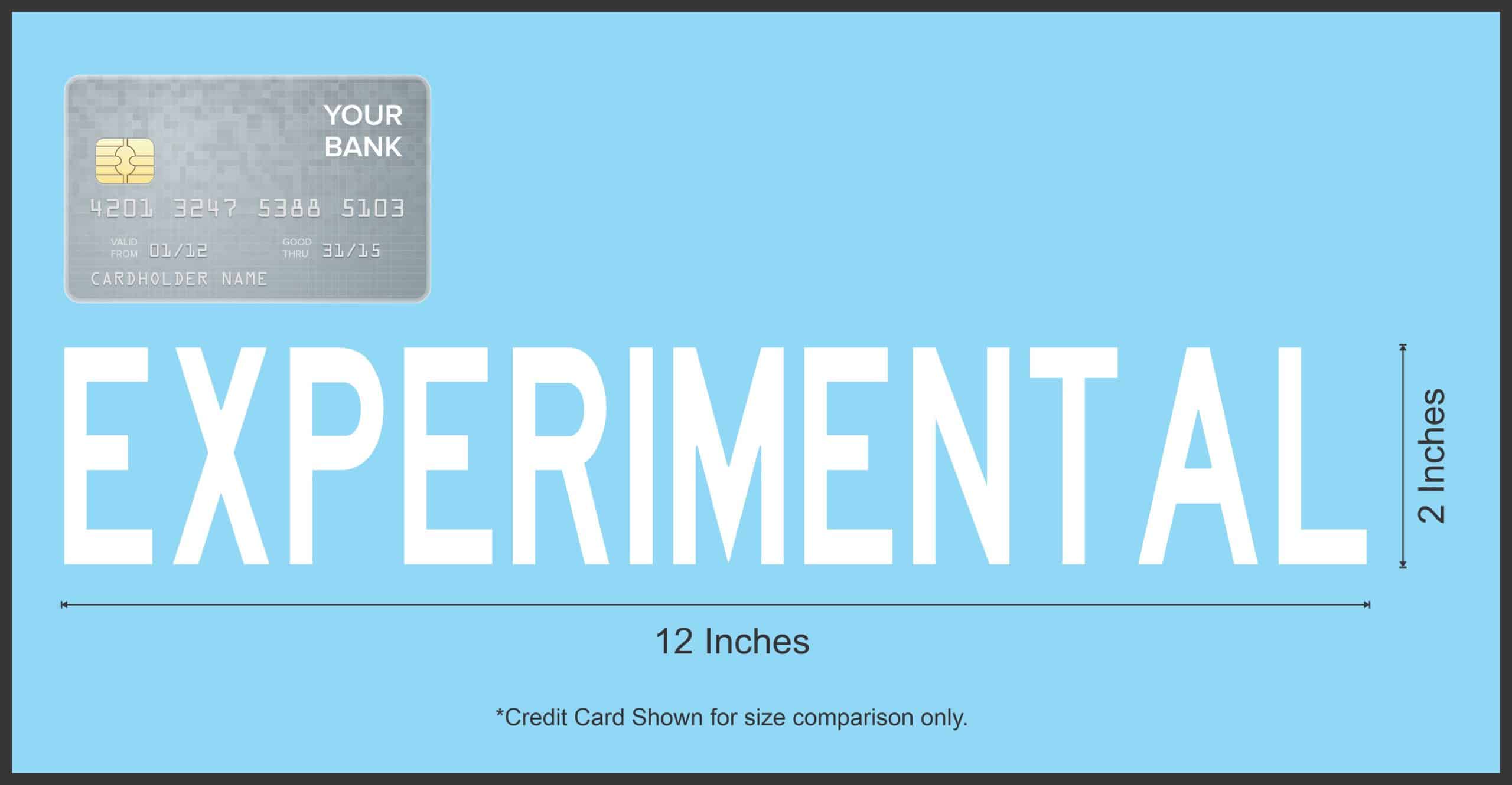 bold text, outlined letters, professional lettering - vinyl removable sticker