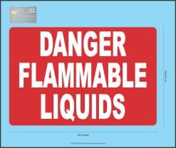 bold typography, high contrast colors, safety warning format - vinyl removable sticker