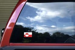 StickerTalk Greenland Vinyl Sticker Sheet, 3 inches by 1.8 inches