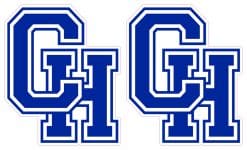 StickerTalk Central Heights ISD Logo Vinyl Sticker Sheet, 2.5 inches by 3 inches