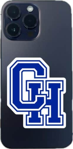 StickerTalk Central Heights ISD Logo Vinyl Sticker Sheet, 2.5 inches by 3 inches