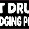 StickerTalk Not Drunk Just Dodging Potholes Magnet, 10 inches by 3 inches