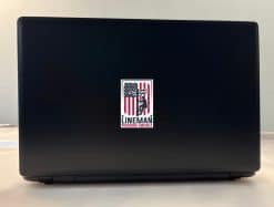 StickerTalk Lineman Powering America Vinyl Sticker Sheet, 2 inches by 3 inches