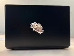StickerTalk Cartoon Sloth Vinyl Sticker Sheet, 3 inches by 2.7 inches