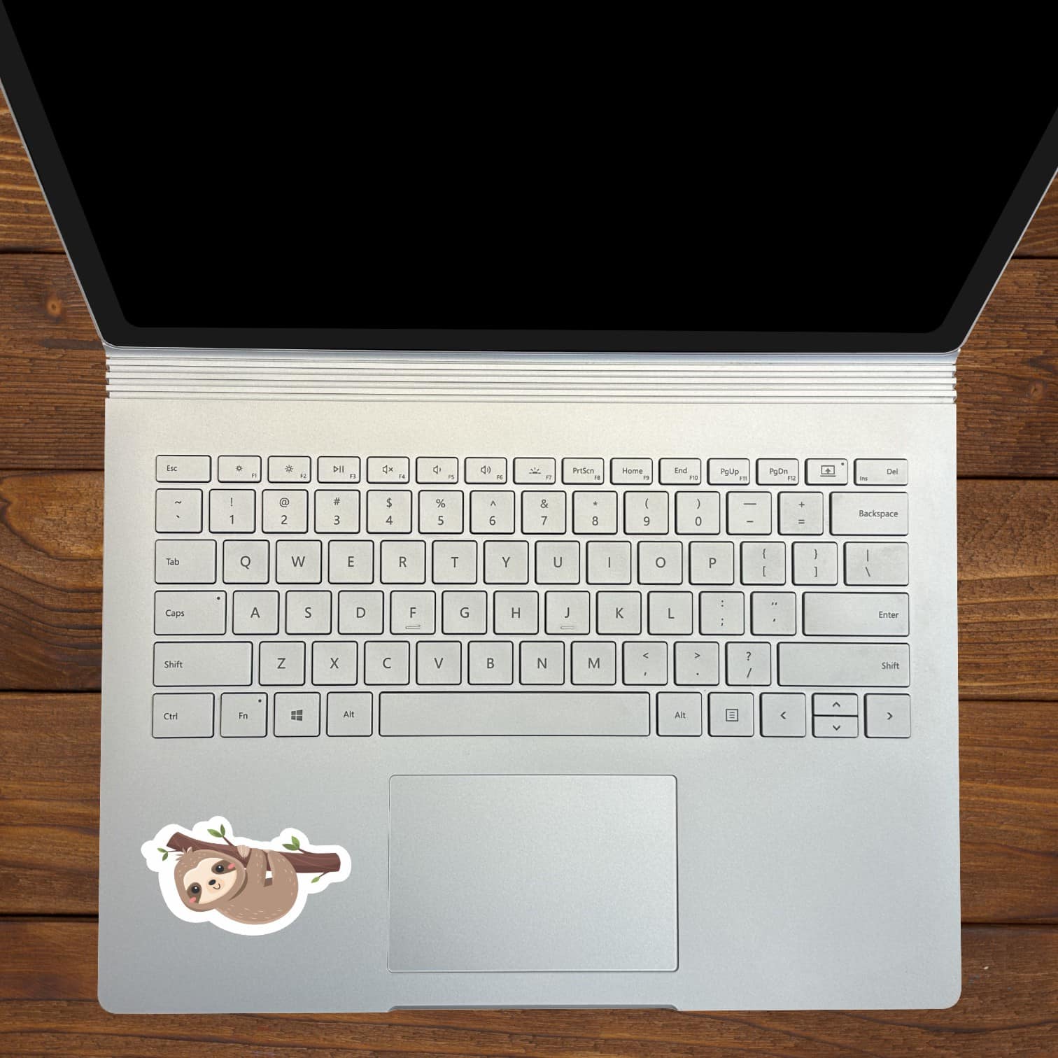 StickerTalk Sloth Cute Vinyl Sticker Sheet, 3 inches by 1.7 inches