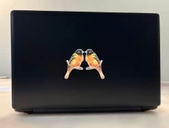 StickerTalk Mirrored Oriole Vinyl Sticker Sheet, 2 inches by 3 inches