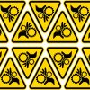 Hand Crush Sticker