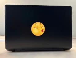 StickerTalk Kissy Face Emoticon Vinyl Sticker Sheet, 3 inches by 3 inches