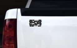 StickerTalk Everything is Fine Trust Your Government Redacted Vinyl Sticker, 5 inches by 3 inches