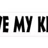 StickerTalk I Love My Kelpie Dog Vinyl Sticker, 6 inches by 2.3 inches