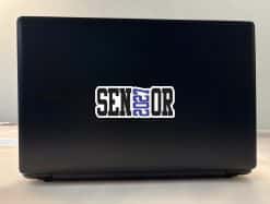 StickerTalk Senior 2027 Vinyl Sticker Sheet, 5 inches by 2 inches