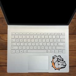 StickerTalk Right Facing Orange Bulldog, 3 inches by 3 inches