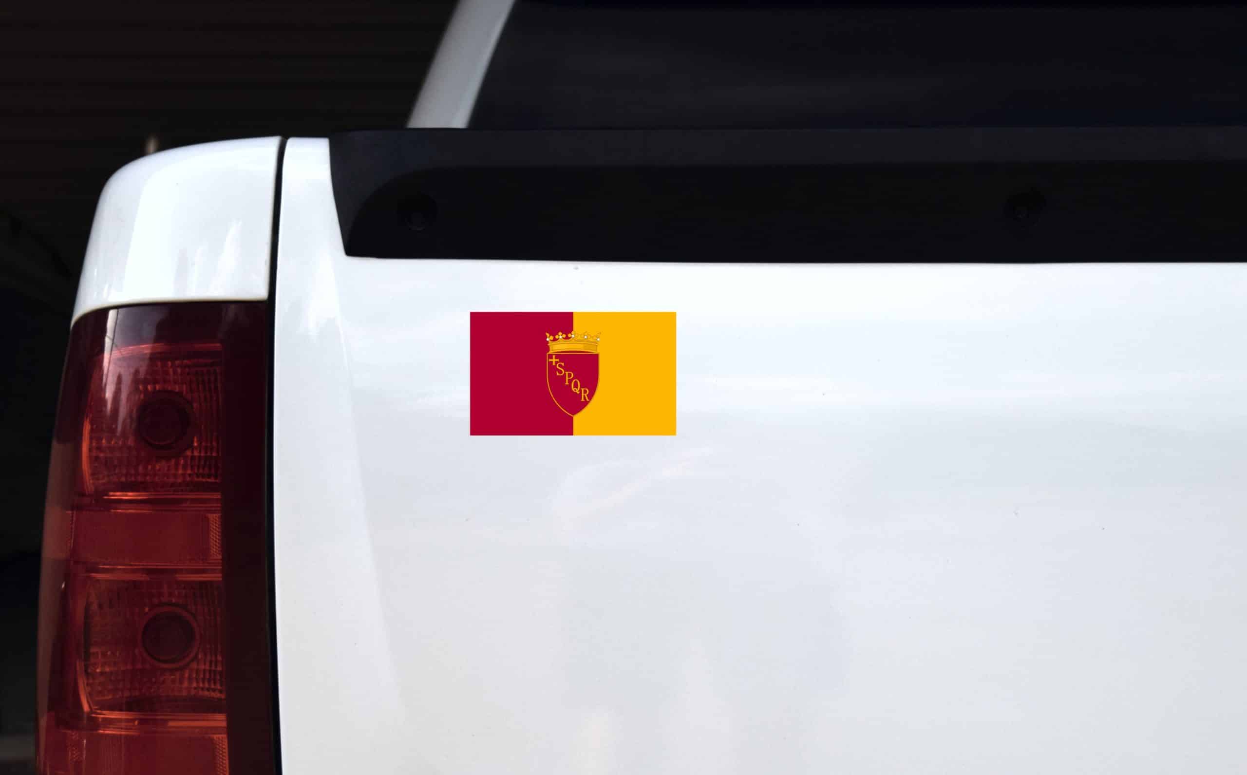 StickerTalk Rome City Vinyl Sticker, 5 inches by 3 inches