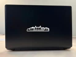 StickerTalk Las Vegas Skyline Vinyl Sticker Sheet, 5 inches by 1.25 inches