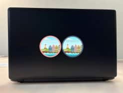 StickerTalk Netherlands Vinyl Sticker Sheet, 3 inches by 3 inches