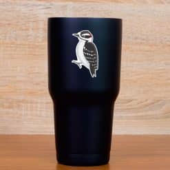 StickerTalk Downy Woodpecker Bird Vinyl Sticker Sheet, 1.4 inches by 2.5 inches