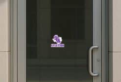 StickerTalk Officially Licensed SFASU Aviation Texas Vinyl Sticker, 5.5 inches by 5 inches