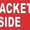 StickerTalk Life Jackets Inside Vinyl Sticker, 10 inches by 3 inches