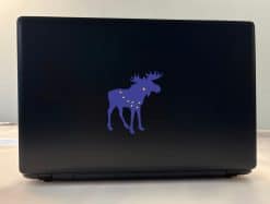 StickerTalk Alaskan Flag State Animal Moose Vinyl Sticker, 3.5 inches by 4 inches