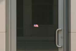 StickerTalk Waving USA Flag Vinyl Sticker Sheet, 3 inches by 2 inches