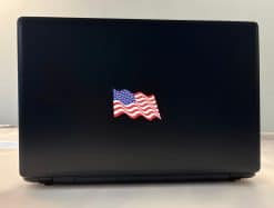 StickerTalk Waving USA Flag Vinyl Sticker Sheet, 3 inches by 2 inches