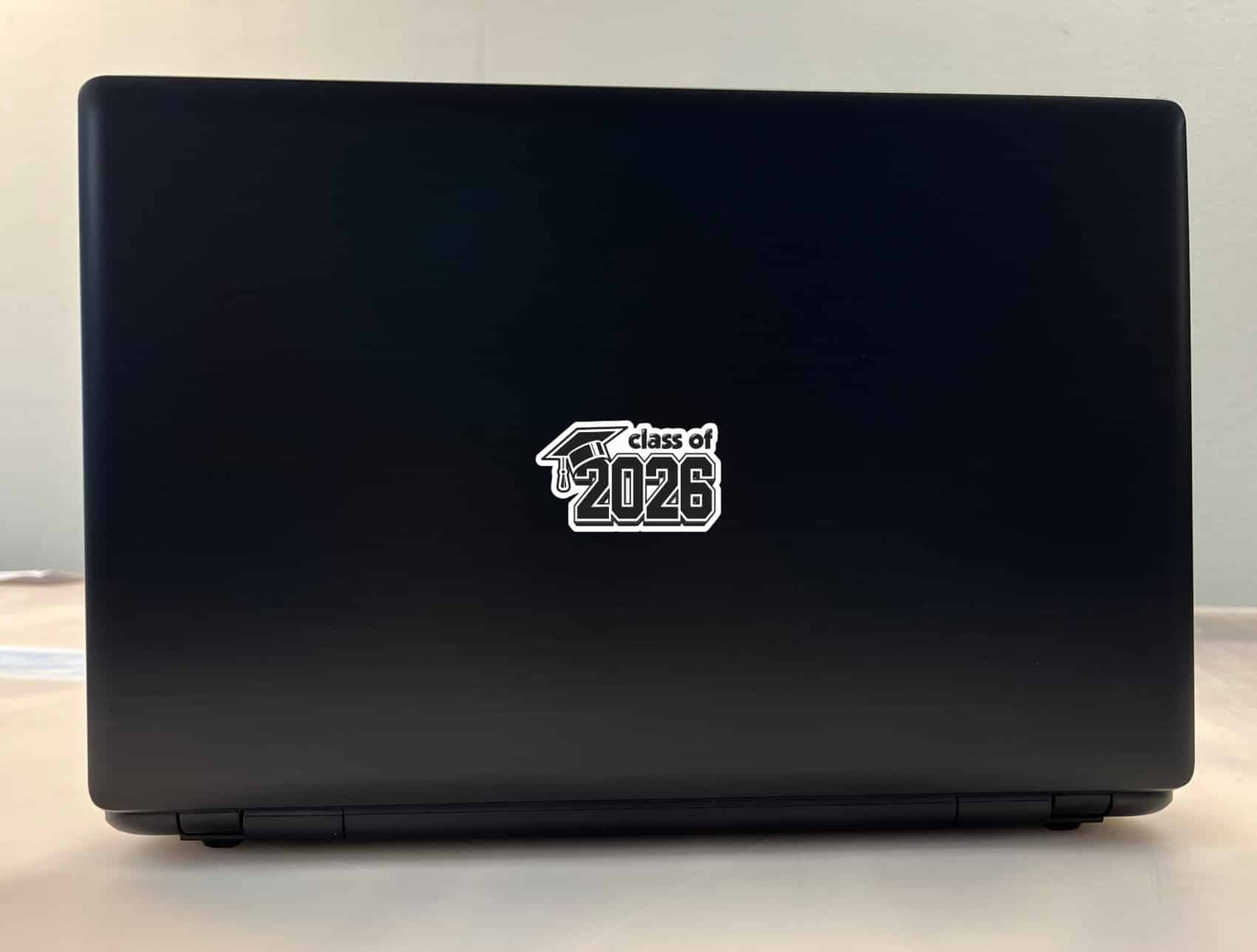 StickerTalk Class of 2026 Graduation Vinyl Sticker Sheet, 2.5 inches by 1.5 inches