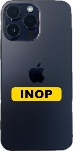 StickerTalk INOP Yellow and Black Vinyl Sticker Sheet, 2 inches by 0.5 inches