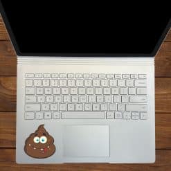 StickerTalk Monster Poop Vinyl Sticker Sheet, 2.75 inches by 3 inches