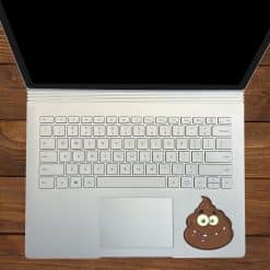 StickerTalk Monster Poop Vinyl Sticker Sheet, 2.75 inches by 3 inches