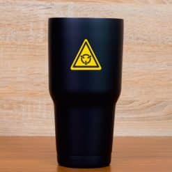 StickerTalk Electrostatic Sensitive Devices Symbol Vinyl Sticker Sheet, 1.5 inches by 1.5 inches