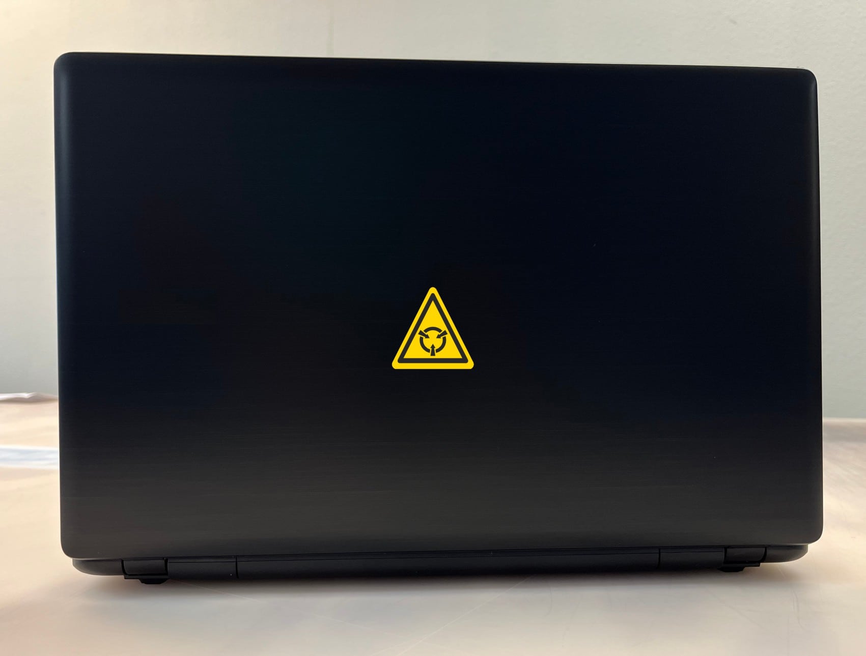 StickerTalk Electrostatic Sensitive Devices Symbol Vinyl Sticker Sheet, 1.5 inches by 1.5 inches