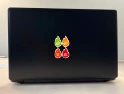 StickerTalk Spicy Food Identification Stickers, 1 inch by 1.5 inches
